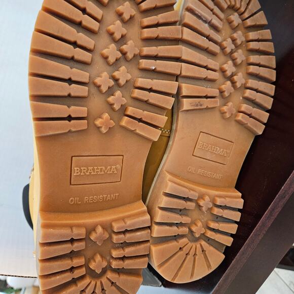 Men's Brahma Waterproof and Oli Resistant Work Boots, Size 11 - Picture 6 of 8